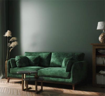 Sofa Verde Oscuro